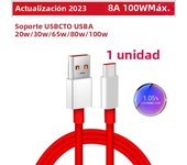 UKGO 80W 5A Super Fast Charging USB C Cable For OnePlus 9 9R N10 CE Warp Charge 10 Pro 9RT 8 7Pro 7t 7 T Supervooc Type C Cable