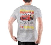 Mens Versatile T-Shirts Lightning Mcqueen Cars Galaxy Summer O-Neck Short Sleeves Casual Sporty Daily Fashion Male Clothing
