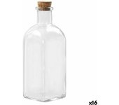 Botella de Cristal La Mediterránea 530 ml (16 Unidades)