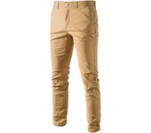Pantalones informales de alta calidad para hombre, pantalón transpirable, de algodón, versátil, para negocios juveniles, otoño e invierno, 2024