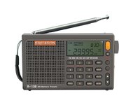 SIHUADON R108 DSP AM FM SW Airband Portable Radio 500Presets Alarm Sleep Timer Temp LCD BL5C Type-C Antenna Gift Elder Travel