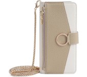 Crossbody Wallet Phone Case for Oneplus Nord N30 N20  Oneplus 8 7 Pro5 5T 7T 6 Leather Case Cover with Metal Chain Funda Coque