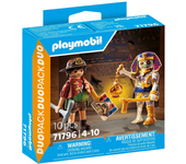 Cazador de tesoro y momia Playmobil (71796)