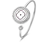 Crystal Aromatherapy Bracelet Bangle Diffuser Jewelry Tree of Life Perfume Oils Diffuser Aroma Diffuser Lockets Woman Bracelet