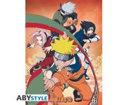 Póster Naruto Shippuden - Team 7 52x38cm Raíz MERCHAN-STORE Lienzo - Cuadros - Pósters Naruto
