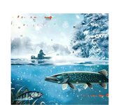 Calendario de Adviento de señuelos de pesca L'ADVENT'Lures 2024,2024,Señuelo de pesca para amantes de la pesca, hombres adultos, adolescentes, novios, hermanos