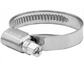 Abrazadera de Manguera ajustable de Maple inoxidable 304 de 33 a 57mm, surtida de pinzas para mangueras, para tuberías de Agua familiares, gas doméstico, Tubos de Automóviles y Grifos,(12mm)
