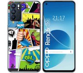 Carcasa Oppo Reno 6 5G TUMUNDOSMARTPHONE Comic