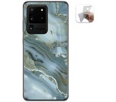 Tumundosmartphone Funda Gel Tpu para Samsung Galaxy S20 Ultra diseño Mármol 09 Dibujos
