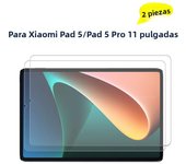 2 Pieces Clear Tempered Glass HD Hard Film Scratch Proof Screen Protector For Xiaomi Pad 6 6S 6pro 5 5pro 6max 11 12.4 14 inch