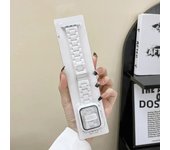 Watch strap+Case+glass For apple watch band 44mm 40mm 38/42mm Candy bracelet iwatch ultra2 49mm serie 9 8 7 6 5 4 3 Se 41mm/45mm