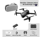 LS-XT6 MINI Drone with 4K Dual HD Camera Professinal WiFi Wide Angle Foldable RC Helicopter WIFI FPV Height Hold Mini Dron Toys