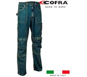 Pantalón dortmund Azul marino Cofra Talla 52