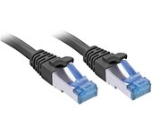 Lindy 2M CAT.6A S/FTP TPE CABLE, BLACK