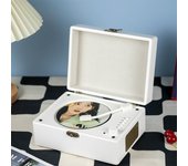 All-in-one CD PlayerBluetooth 5.0 LeatherLossless CD PlayerBuilt-in SpeakerUSB Multi-format Reader3600MAh High-capacity Battery