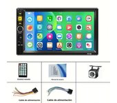 7" Double 2 DIN Car MP5 Player Bluetooth Screen Stereo Radio FM Player Radio With Car Stereo Bluetooth Camera USB/AUX/TF