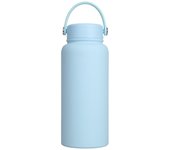 Termo de acero inoxidable 304, gran capacidad, portátil, para exteriores, para deportes al aire libre