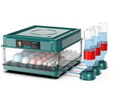 220V 24/36 Huevos Incubadora Brooder Pájaro Codorniz Pollito Huevos Granja Incubadora Automática Granja Herramientas Incubación Aves Turner
