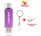 Micro USB Flash Drive 64GB Free Key Chain Pen Drive 32GB TYPE-C Adapter Gifts Memory Stick Creative Business Gifts Pendrive 16GB