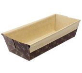 MONOUSO | Molde Horno Kraft 16,5x6,5x4,5cm (480 Uds)