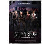 Seinfeld The Kramer George Portrait Classic Tv Series Canvas Painting Funny Wall Art Pictures Home Living Room Bar Cafe Decor
