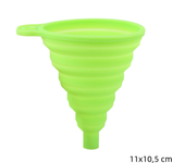 Embudo de silicona Universal para motor de coche, Lavadora de líquido, Cambio de fluido, plegable, portátil, para Cambio de Aceite de motor de gasolina