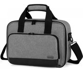 Bolsa para Proyector _ Maletín para Proyectores _ Bolsa de Transporte con Bolsos para Proyector y Accesorios _ 34 _ 3 CM x 25 _ 4 CM x 10 _ 8 CM _ Gris