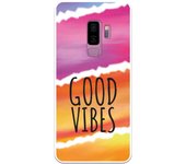Funda compatible con Samsung Galaxy S9 Plus - Good Vibes Tie