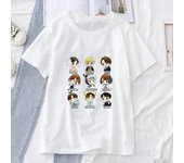 Band Stray Kids 100% Cotton Print T-Shirt Women Cartoon TShirts Korea Harajuku Gothic Tops Boys Girls Kpop Streetwear Clothes