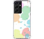 Funda Silicona Antigolpes para Samsung Galaxy S21 Ultra 5G diseño Acuarela 05 Dibujos
