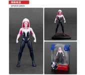 ZD Toy Spider-man BASE AGGREGATION GAMEPLAY Iron Man Miles Morales ELECTRO SPIDER GWEN Collection Infinity Saga Figure Toy
