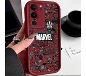 Marvel Iron Man Spiderman For Samsung Galaxy S24 S23 S22 S21 S20 Ultra Plus S10 Lite 5G Eye Ladder phone case