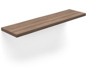 Estante suspendido de Herdasa, modelo LINE de melamina, 90x18cm