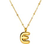 Initial Letter Necklace For Women Waterproof Gold Color Alphabet Necklaces 2024 Trend Stainless Steel Jewelry Freeshipping Items
