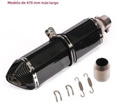 51mm Universal Accessories Motorcycle Exhaust pipe Modified Muffler Pipe echappement moto db killer For XJ6 MT07 09 03