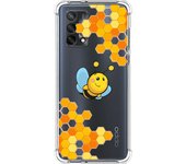 Funda Silicona Antigolpes para Oppo A74 4G diseño Abeja Dibujos