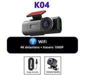4K Car Dvr Dash Cam for Cars WIFI Rear View Camera Vehicle Dual Lens Video Recorder 24H Parking Monitor Black Box Car accessory