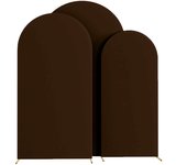 Wedding Arch Cover  Arch Backdrop Cover Spandex Fitted Arch Cover for Wedding Birthday Festival Party （Without Shelf）