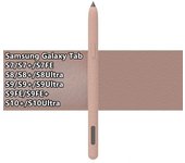 Silicone Pencil Case Tablet Touch Stylus Pen Cover Solid Color for Samsung Galaxy Tab S6 Lite S7 FE S8 Ultra S9 Plus S10Ultra