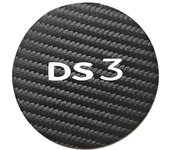 2 PCS Carbon Fiber PU Leather Water Cup Holder Pads For Citroen DS SPIRIT DS DS3 DS4 DS5 DS6 DS7 DS9 Auto Interior Accessories