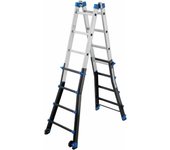 Gierre-AL065-Escalera multifunción telescópica de aluminio PEPPina Pro (4x4)