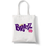 Kawaii Bratz Letter Women Bag Shopping Canvas Aesthetics Tote Bag Casual Large-capacity Ulzzang Harajuku Funny Y2k Shoulder Bags