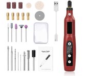 Mini taladro herramientas rotativas LED inalámbrico Mini taladro eléctrico USB recargable para bricolaje, pulido, corte