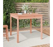 Mesa de Jardín 82,5x82,5x76 cm en Madera Maciza Douglas