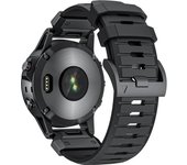22mm 26mm Fluororubber Strap For Garmin Fenix 7X 6X Pro 5X Epix Pro Gen 2 47mm 51mm /Fenix 5X Plus Tactix 7 Watchband