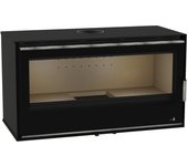 TERMOFOC - Estufa de Leña Insertable con Turbina Modelo PORTIMAO C995 de 10,5 kW