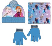 CERDA CONJUNTO 3 PIEZAS SNOOD FROZEN DISEÑO 2x28x40 Cms.