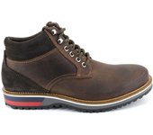 ALEX BM4746 Botas de hombre de lazos marron PIEL 622