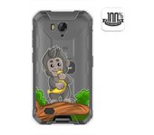 Tumundosmartphone Funda Gel Transparente para Ulefone Armor X6 diseño Mono Dibujos