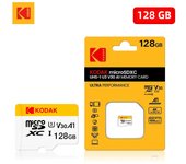 Kodak Original Micro Sd Memory Card 64GB White 128GB SD Card Micro SDXC Class10 Flash Card 256GB 32GB SD Memory Card for Camera